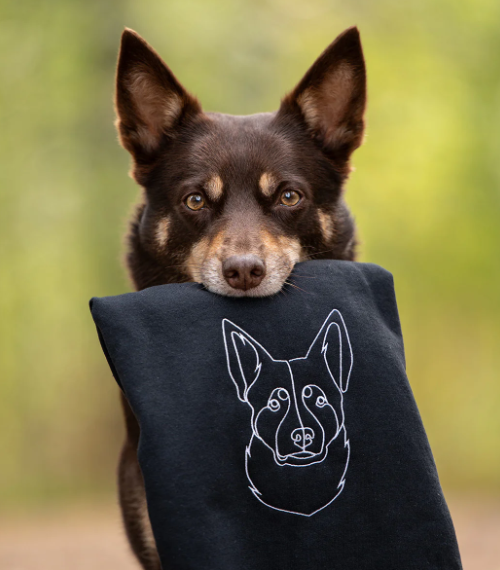 Pet Lover Custom Embroidered Sweatshirt