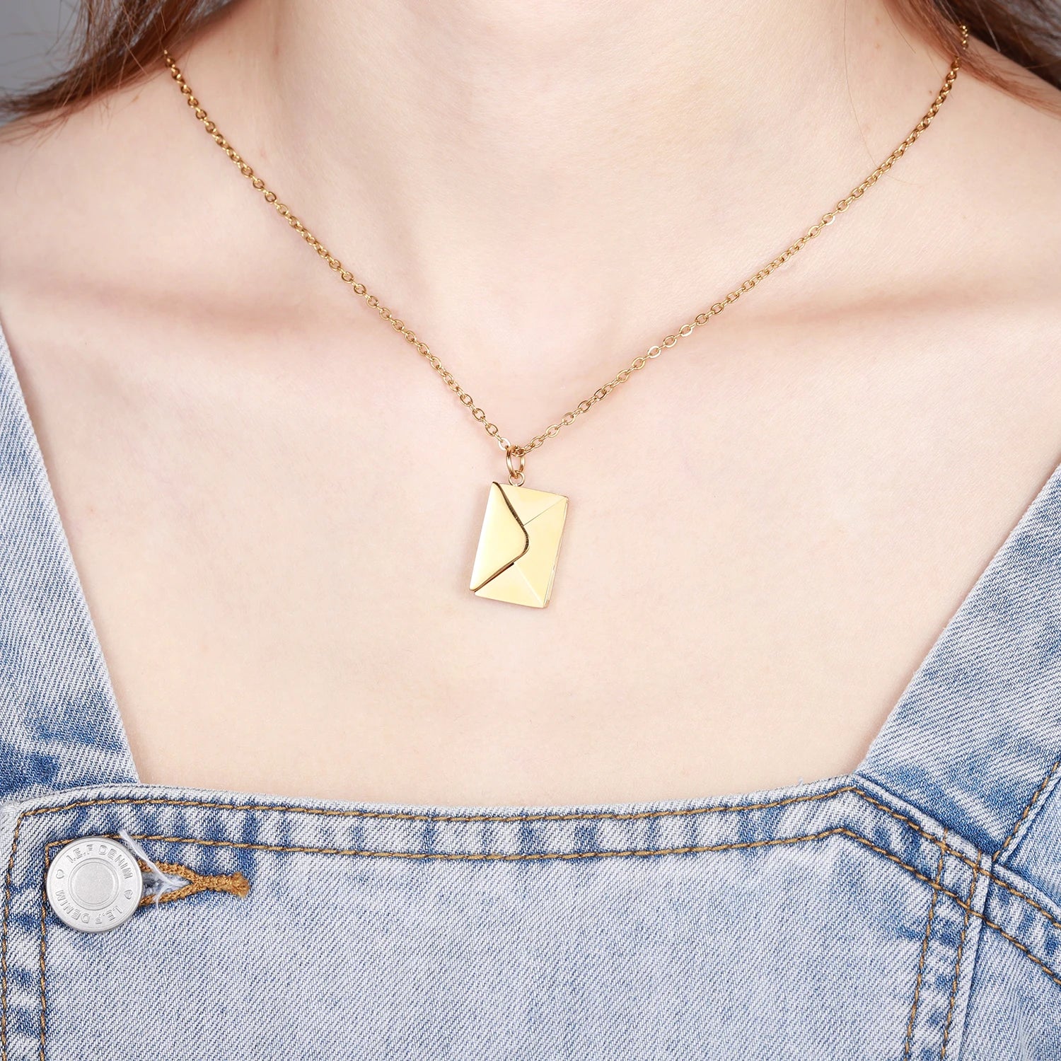 Eternal Message Envelope Necklace