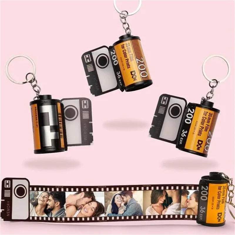 Custom Film Roll Keychain