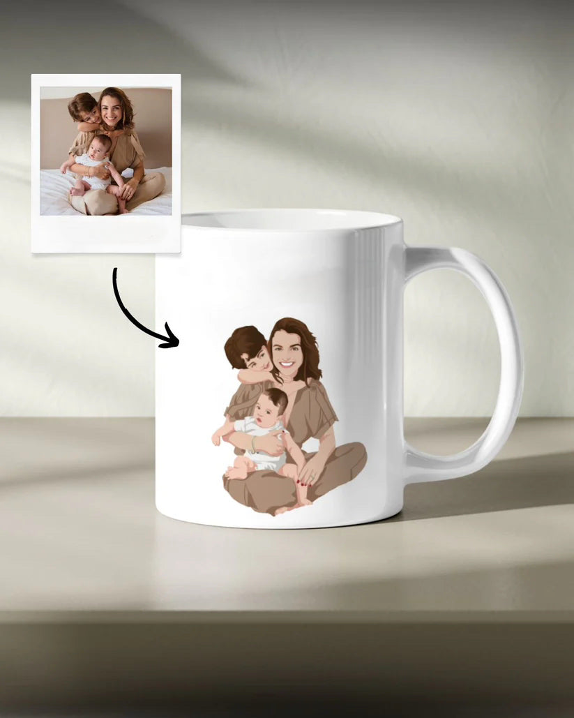 Custom Portrait Mug