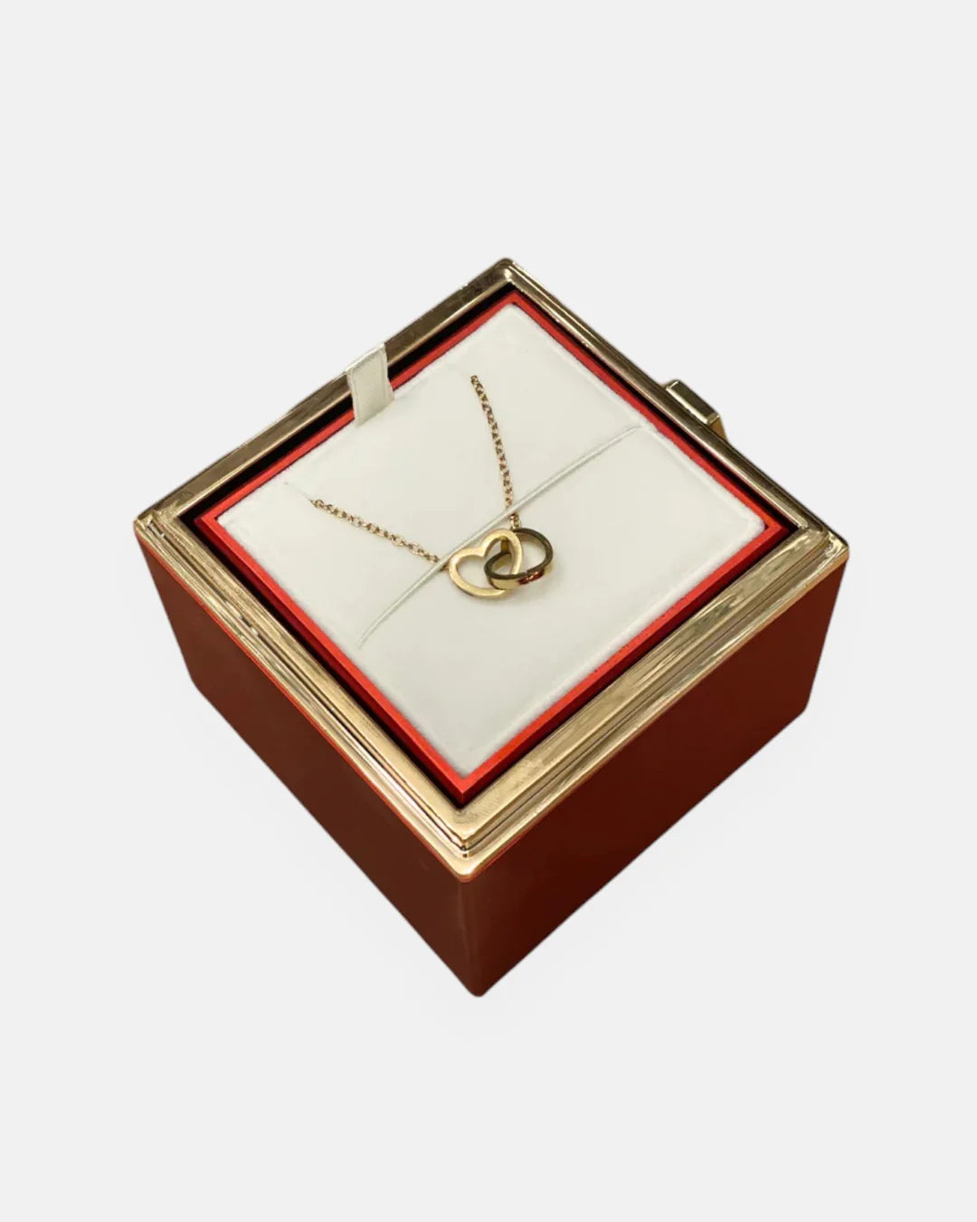 Eternal Love Necklace – Engraved Necklace with Real Rose