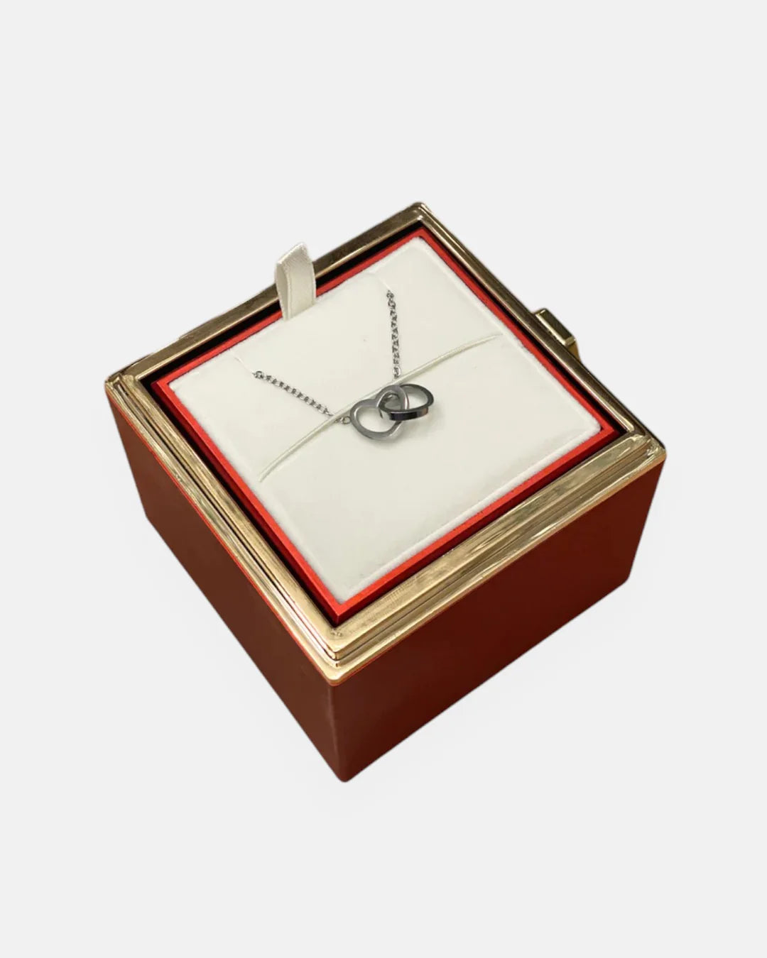 Eternal Love Necklace – Engraved Necklace with Real Rose