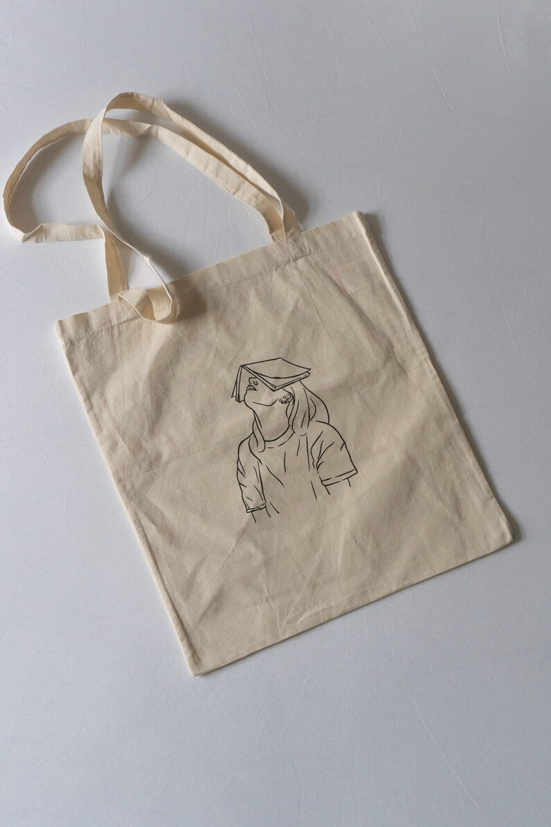 Custom Embroidered Tote Bag