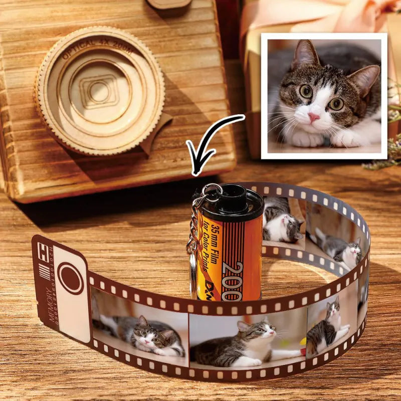 Custom Film Roll Keychain