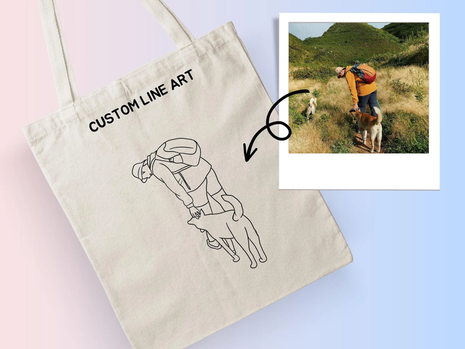 Custom Embroidered Tote Bag