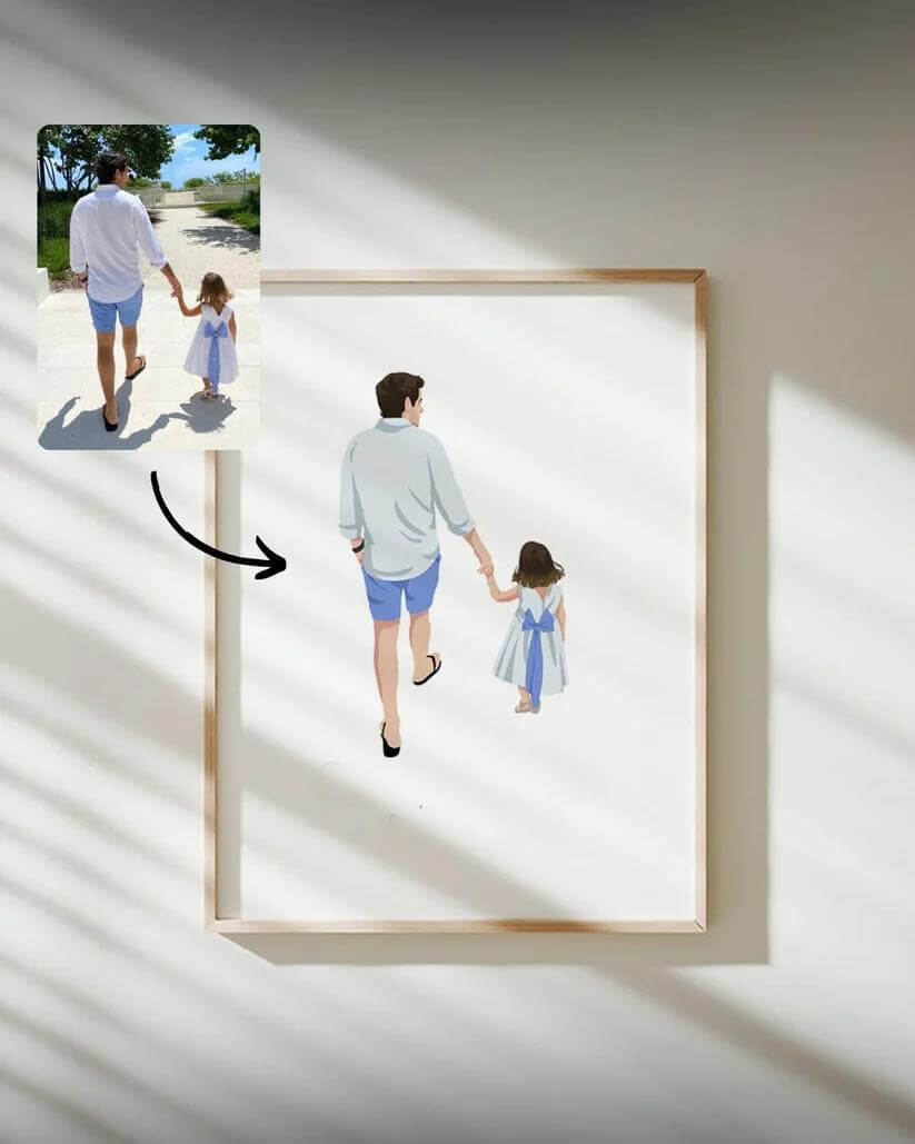 Custom Portrait Frame