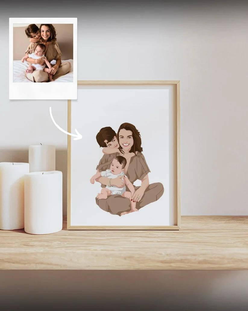 Custom Portrait Frame