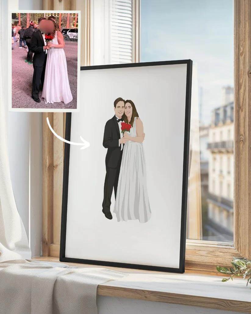 Custom Portrait Frame